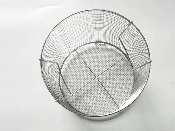 不锈钢圆形网筐-圆形消毒筐-实验室圆形取样筐